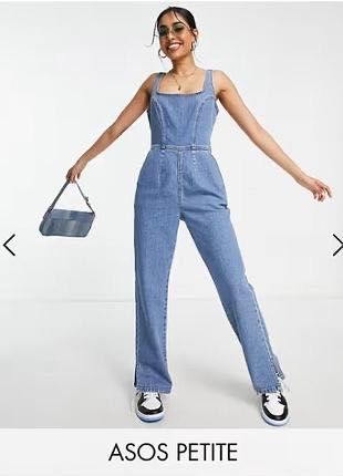 Жіночий джинсовий комбінезон ASOS