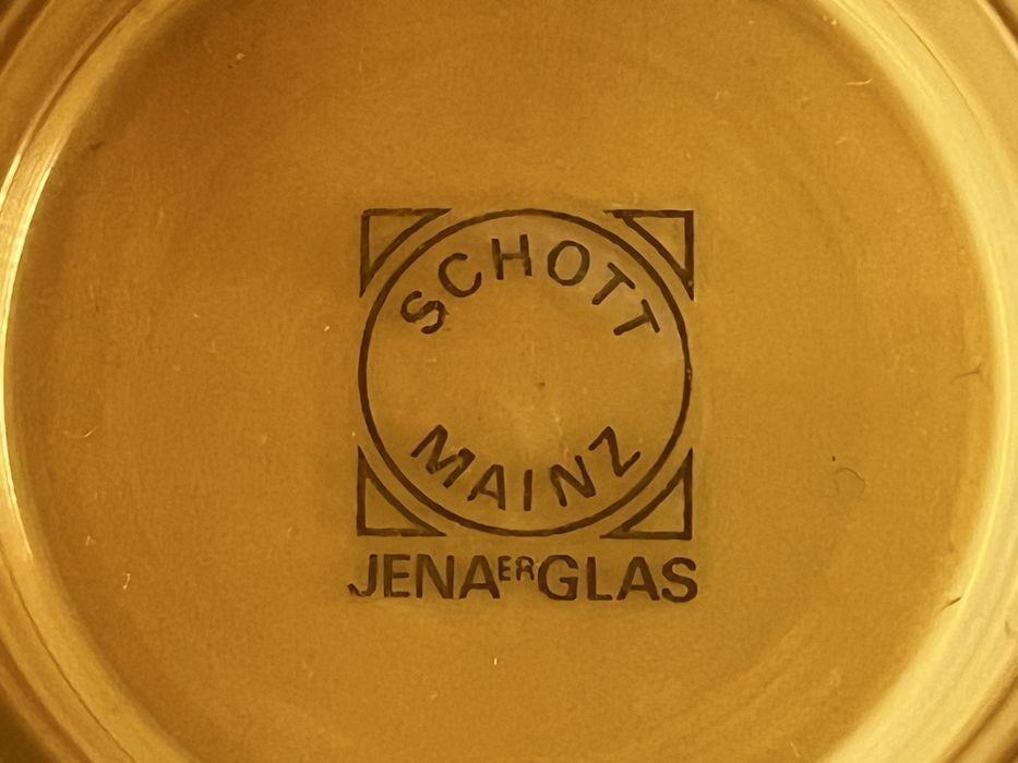 Copos Vintage SCHOTT MAINZ Jenaer Glass