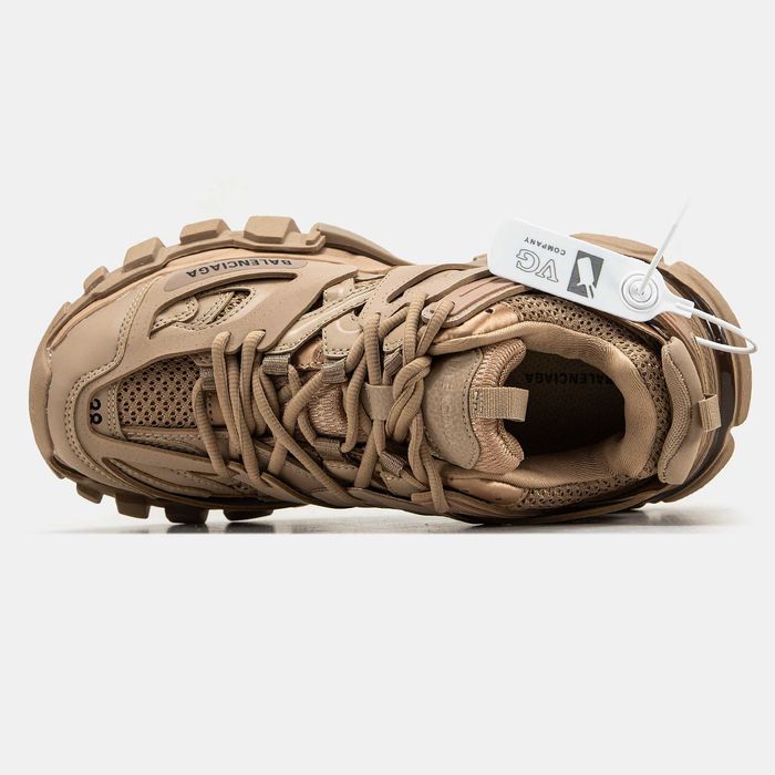 Женские кроссовки Balenciaga Track Brown Premium. 36-41