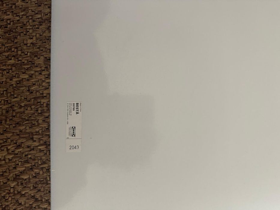 Vidro IKEA painel superior para móvel BESTA