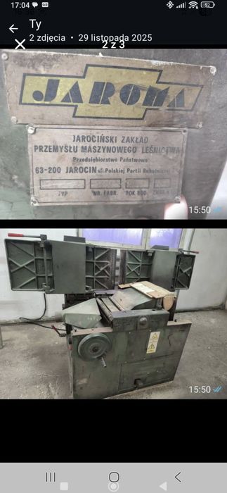 Maszyny stolarskie