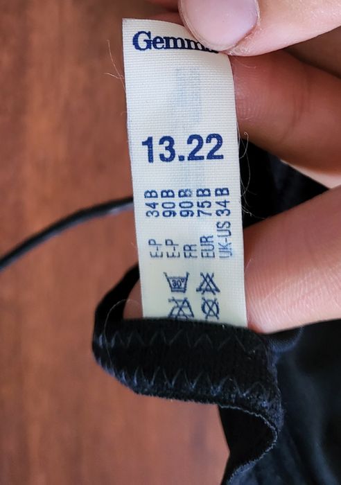 Sutiã preto 75B impecável