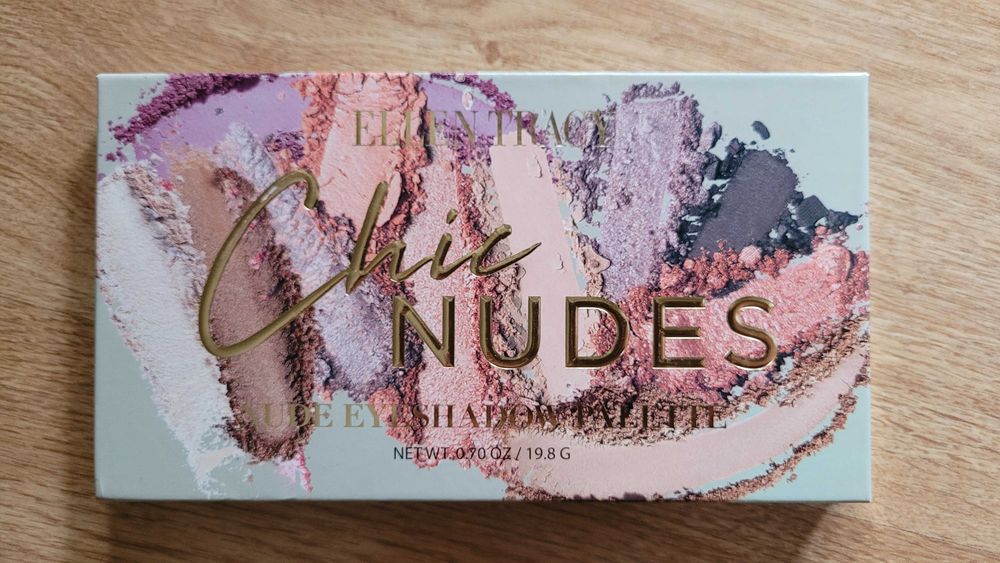 Chic Nudes paleta cieni Ellen Tracy