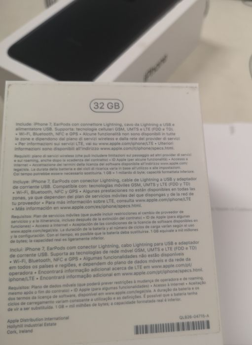 IPhone 7 - 32GB (como novo)