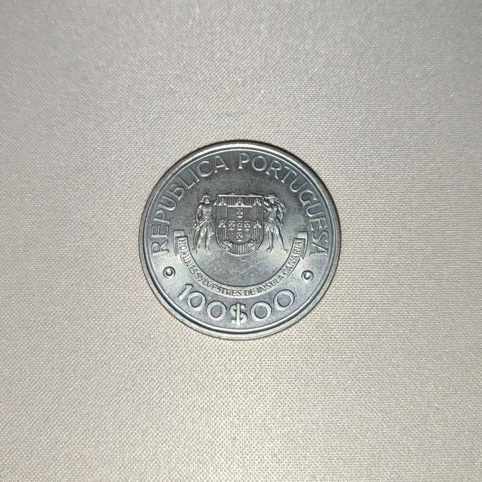 Portugal 100 Escudos - II Série dos Descobrimentos - Canárias