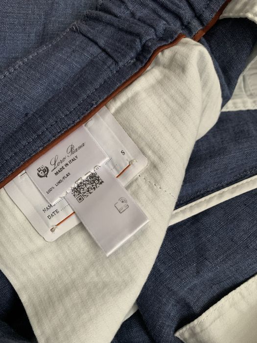 Шорты loro piana лен100%