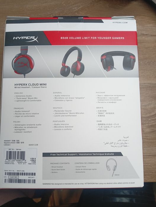 Słuchawki hyperx cloud mini