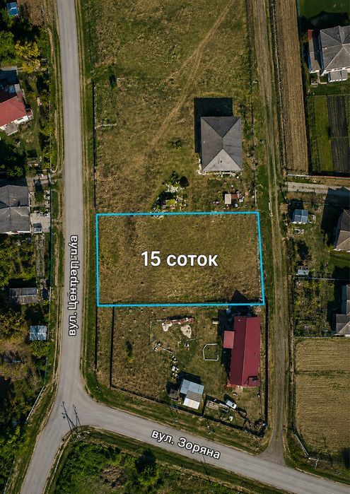Продаж земельної ділянки 15 соток Бузова вул. Зоряна, 11 | Центральна вулиця