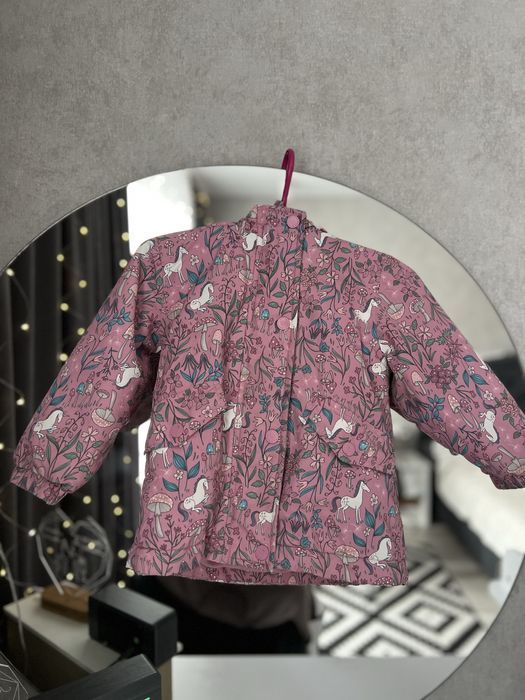 Весняна куртка на дівчинку, демісезонна водовідштовхуюча куртка, осінн