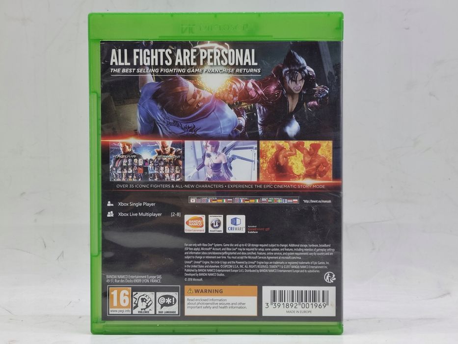 Tekken 7 xbox one gra bijatyka oryginalna pudełko