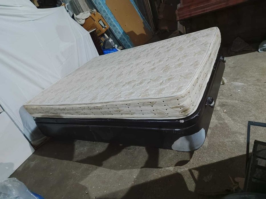 sommier com colchão