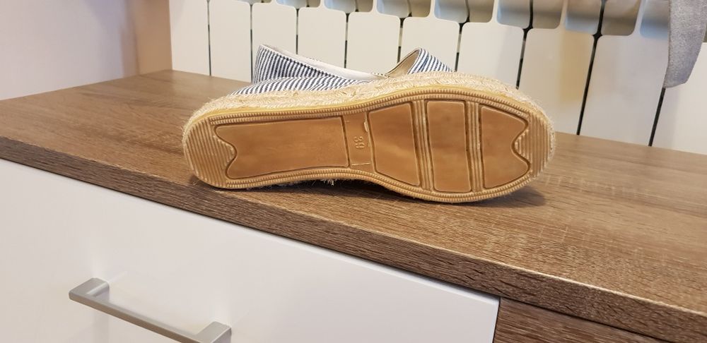 espadryle roz  39