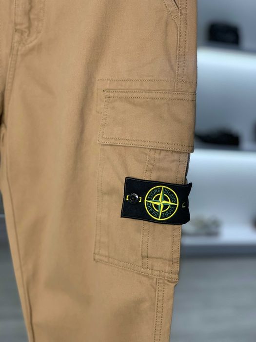 Штани STONE ISLAND 22FW Cargo Pants Khaki SI0277-KH