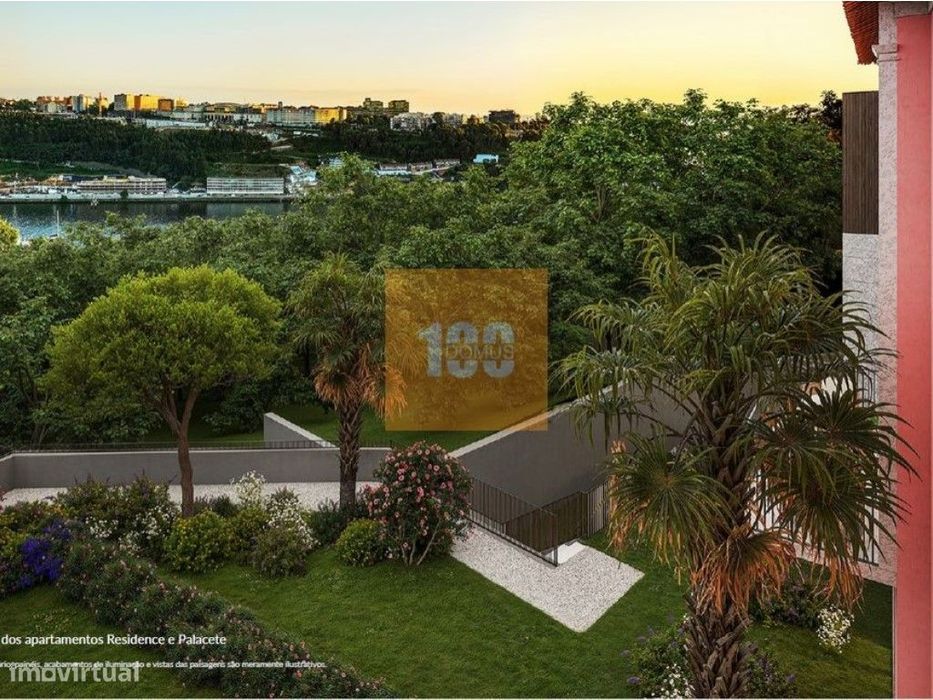 T2 novo com terraço - Palacete Douro
