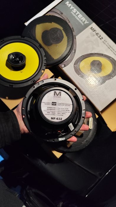 Авто акустика Mystery MF 632. Коаксиальные динамики для авто
