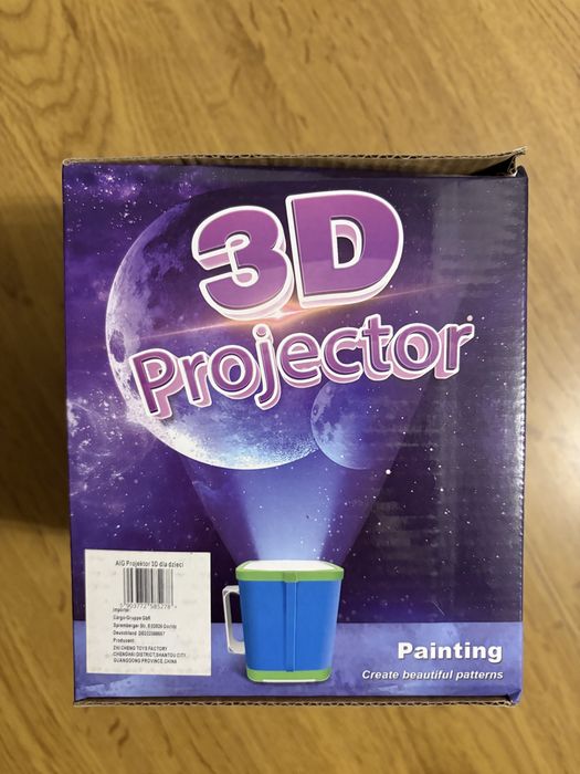 Projektor 3D + pisaki nowy