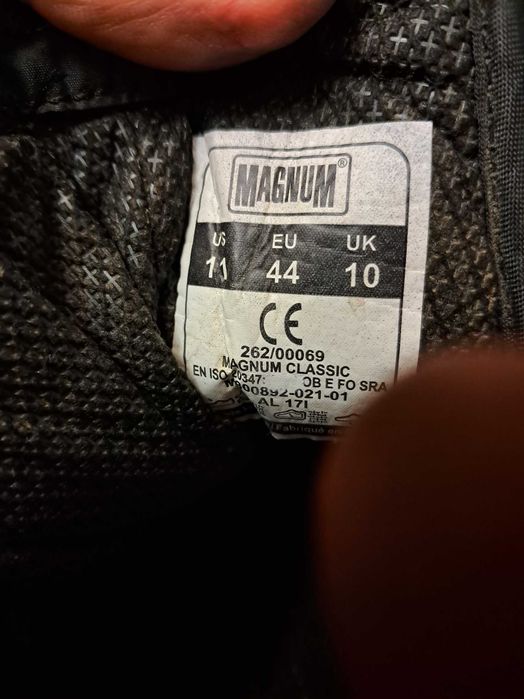 Ботинки Magnum Classic Combat 44 размер
