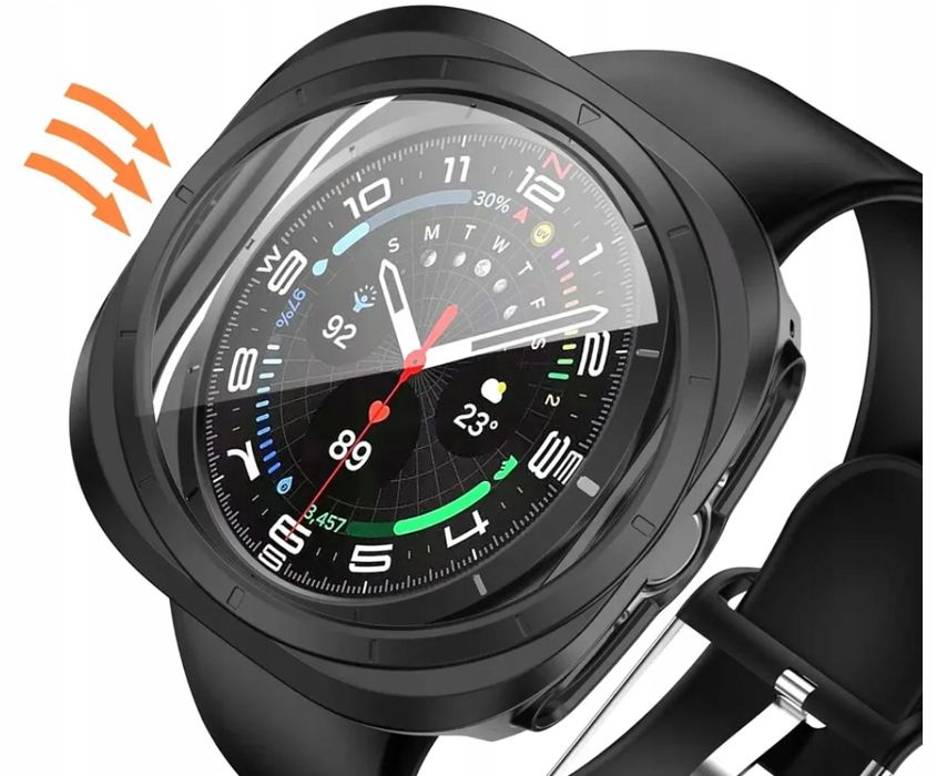 Etui Ochronne z wbudowanym Szkłem 2w1 Samsung Galaxy Watch Ultra 47mm