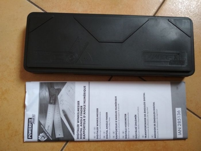 Угломер электронный ГЕРМАНИЯ цифровой угол-транспортир Малка кутомір