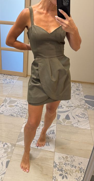 Сукня плаття MOHITO 38 р /М хакі the coat kachorovska coosh