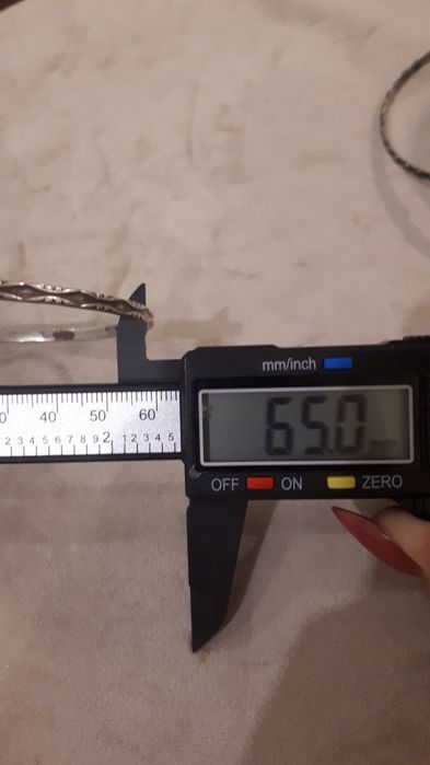 bransoletka kółko srebrne Warmet