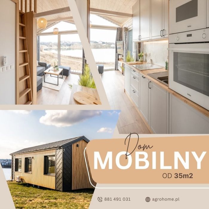 Domek stodoła dostepny od ręki mobilny  z antresolą Nowy