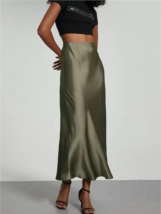 Сатинова спідниця Zara