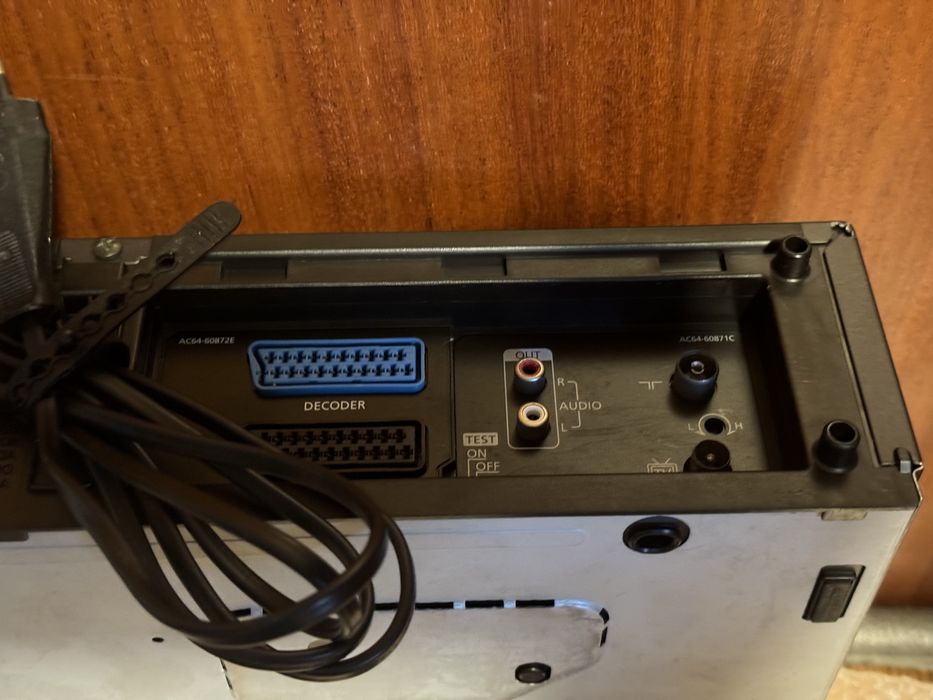 Leitor Gravador VHS Samsung