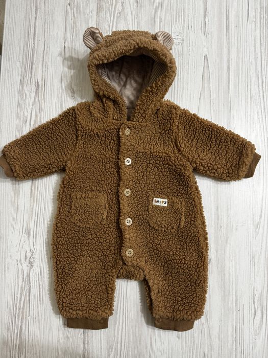 Демісезонний комбінезон тедді, 0-3 місяці, 62 см