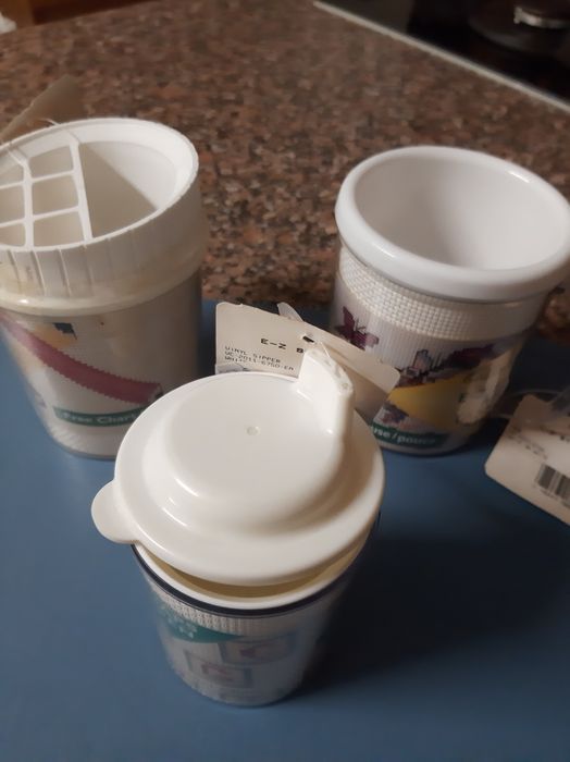 Diversos ponto cruz (caixas, reguas, copos e outros)