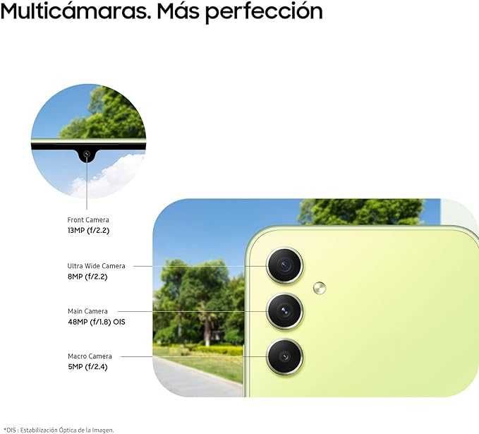 SAMSUNG Galaxy A34 5G 256 GB 8GB de RAM Desbloqueado