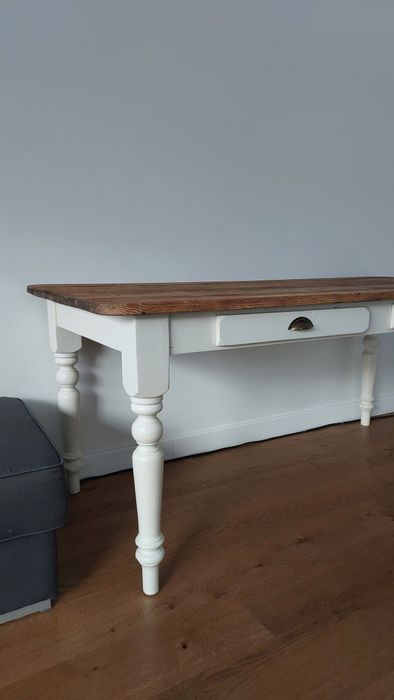 Stół vintage/rustykalny blat szczotkowany