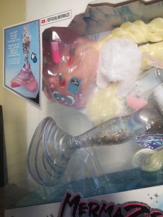 Boneca sereia glitter