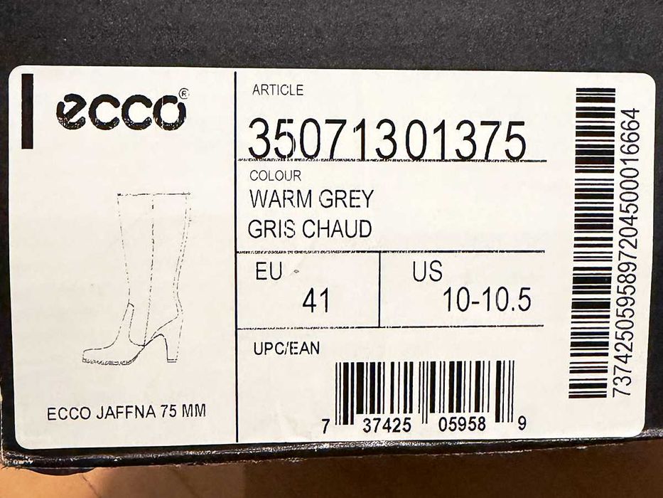 Skórzane kozaki Ecco Jaffna 41-42