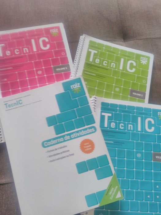 Educação Tecnológica "TecniC" Manuais Novos para 7º 8º em simultâneo