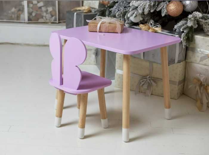 Столик крісла дерев'яні дитячі мдф нові топ від виробника