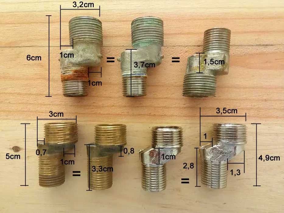 Casquilhos Excêntricos Para Torneira