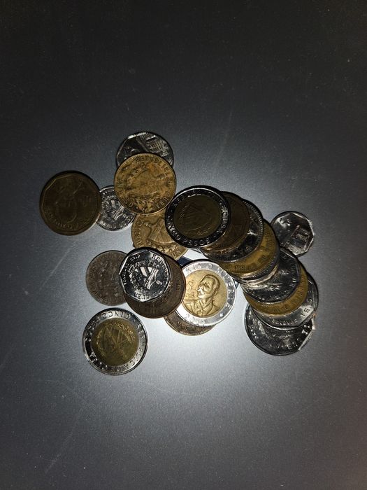 Lote de moedas sortido