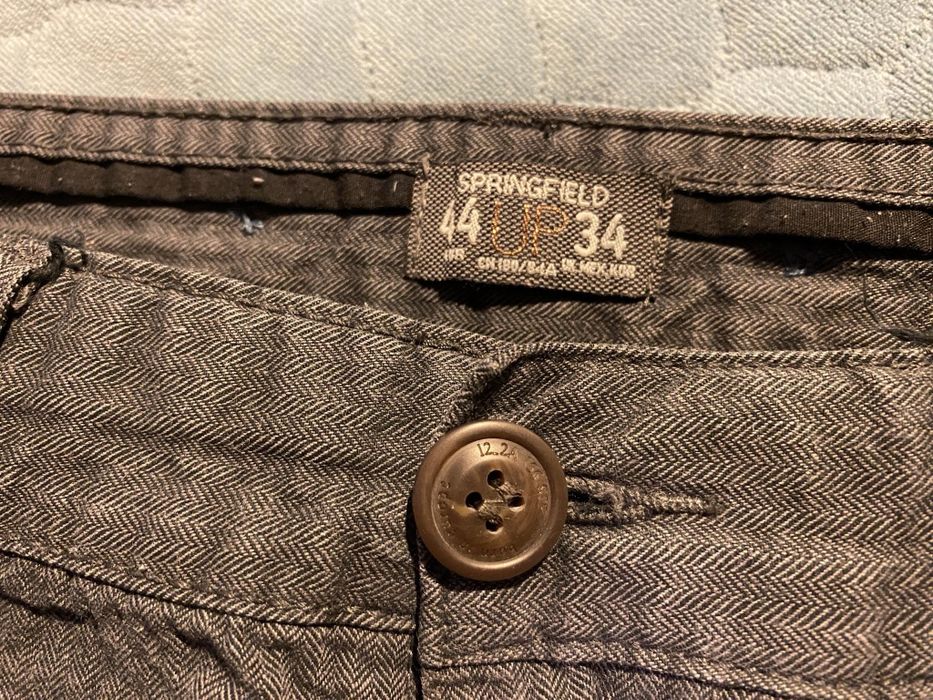 Spodnie Springfield L / 34/44 bdb szare