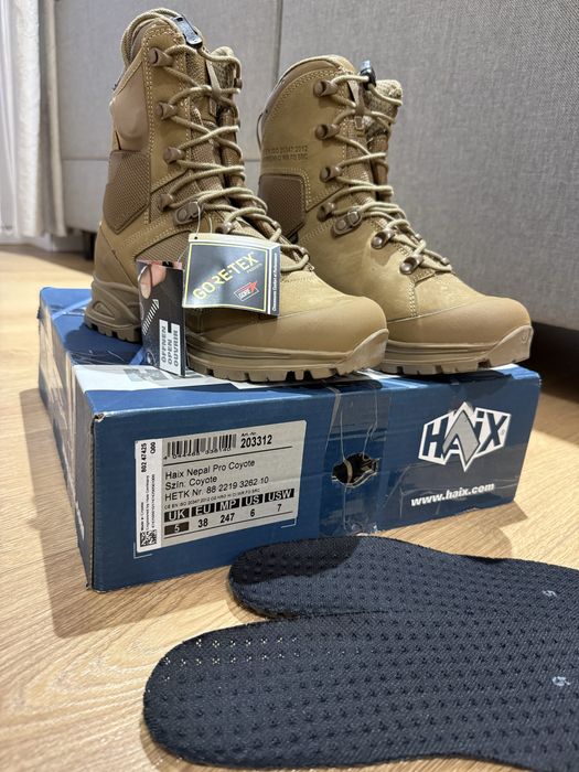 Haix 38 nepal pro coyote gore-tex