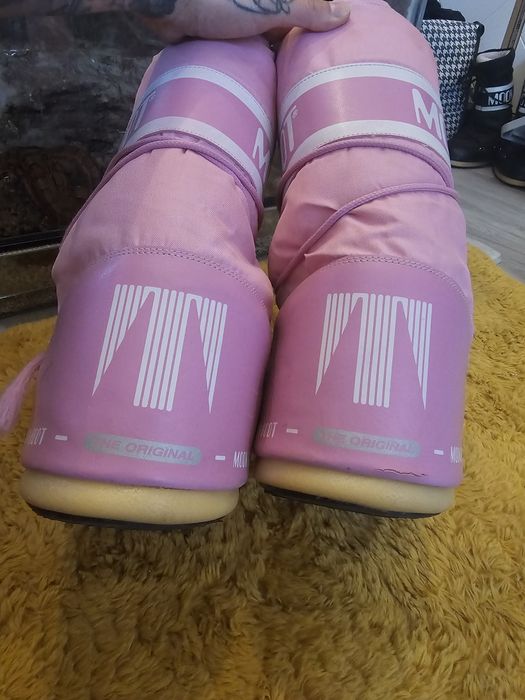 Moon boot różowe śniegowce 39 do 41