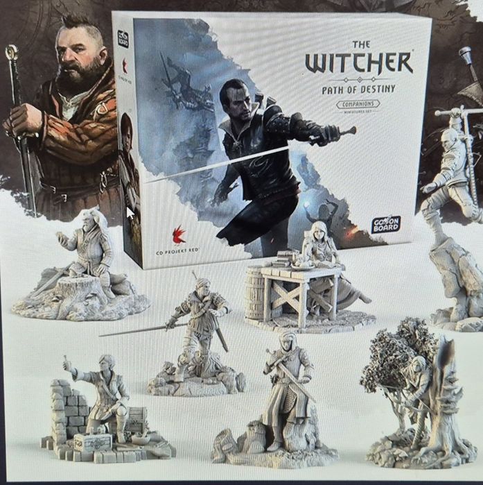 Wiedźmin Ścieżka Przeznaczenia wersja PL Delux- komplet