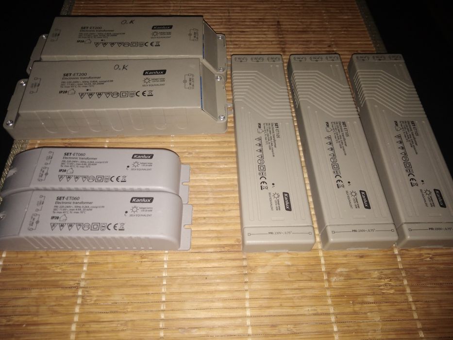Transformator elektroniczny Kanlux zostały tylko et60