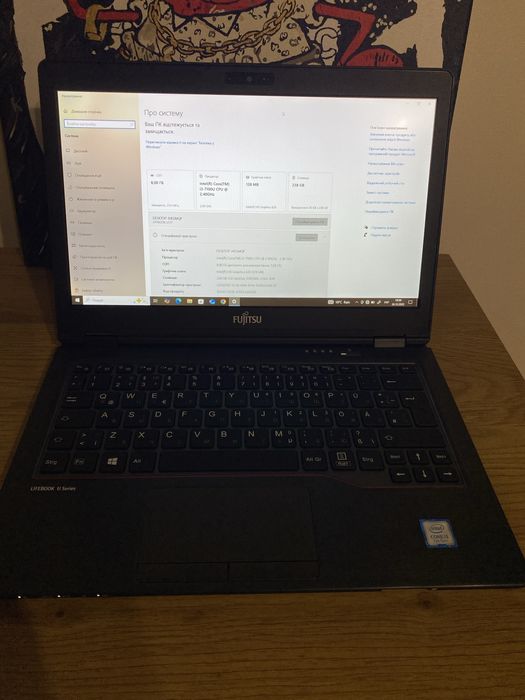 Ноутбук fujitsu lifebook u727