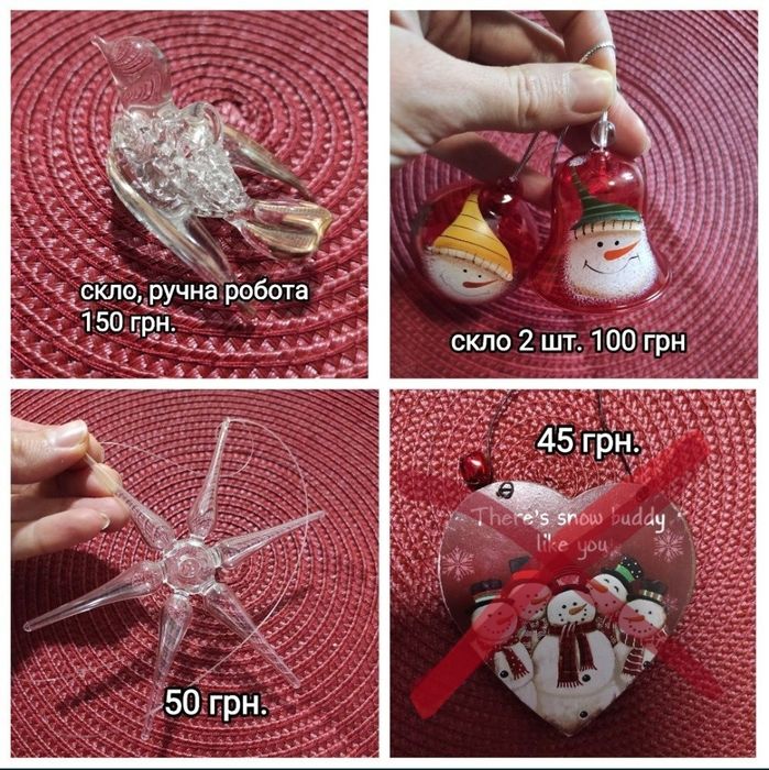 Новорічний декор, прикраси, гірлянди, іграшки, вінтаж