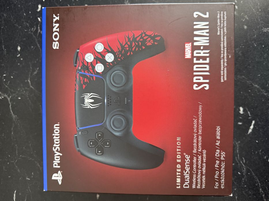 Sony Dualsense Spider-Man Limited Edition! Nowy!PS5
