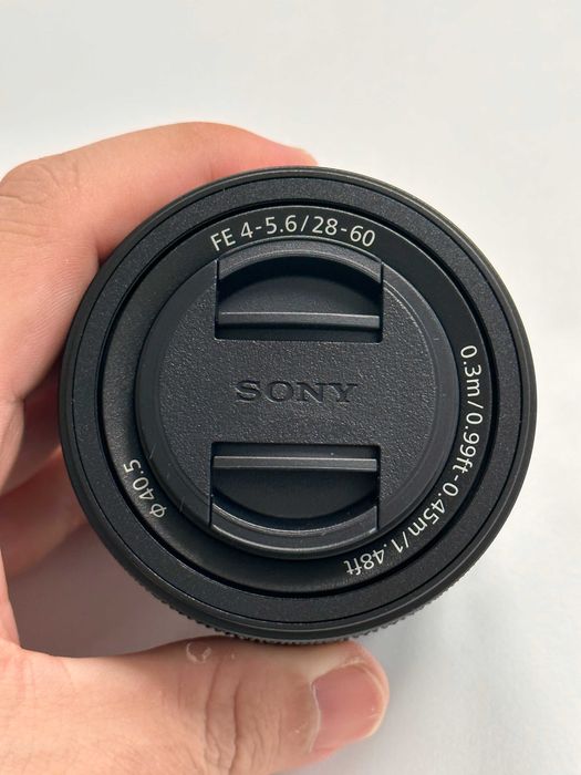 Sony 28-60mm F4-5.6 Nova Nunca Usada