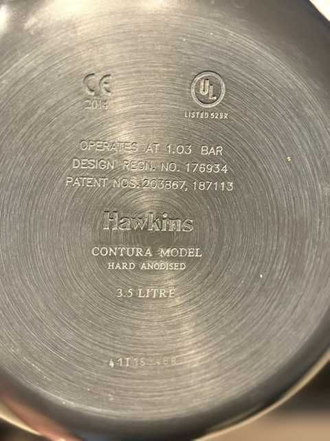 Szybkowar, Garnek Hawkins Contura 3,5l