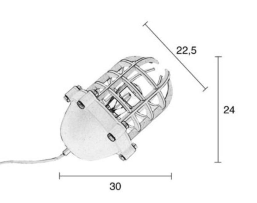 Lampa podłogowa stołowa Lampka Zuiver Navigator Industrialny Loft