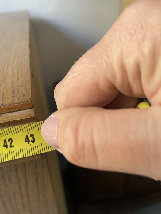 Dębowa szafa na buty